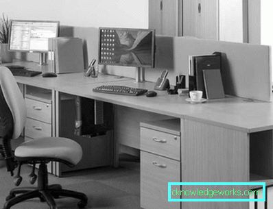 Mobiliário de escritório - uma revisão de opções para o design de móveis no escritório (88 fotos)