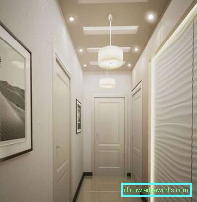 Design de um pequeno corredor no apartamento - fotos de design real