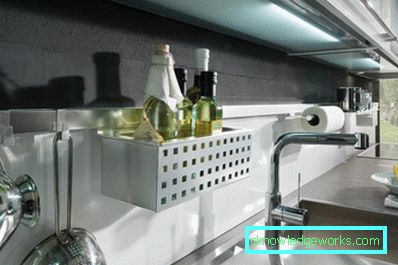 Sistema ferroviário para a cozinha
