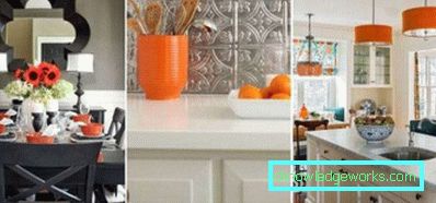 A combinação de cores no interior da cozinha (50 exemplos de fotos)